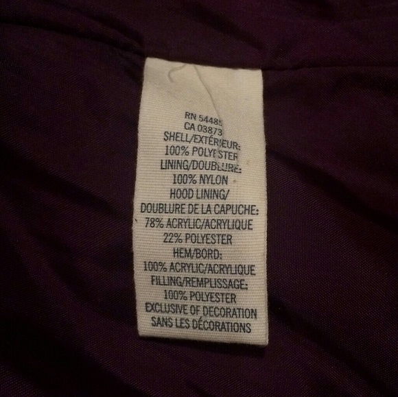 American Eagle Blue Hooded Furry Vest M - Picture 4 of 4